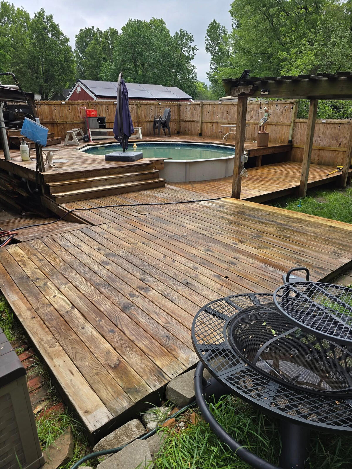 Deck Washing